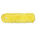 Rubbermaid Commercial Looped-End Dust Mop, Yellow, Blended Yarn, FGJ15700YL00 FGJ15700YL00